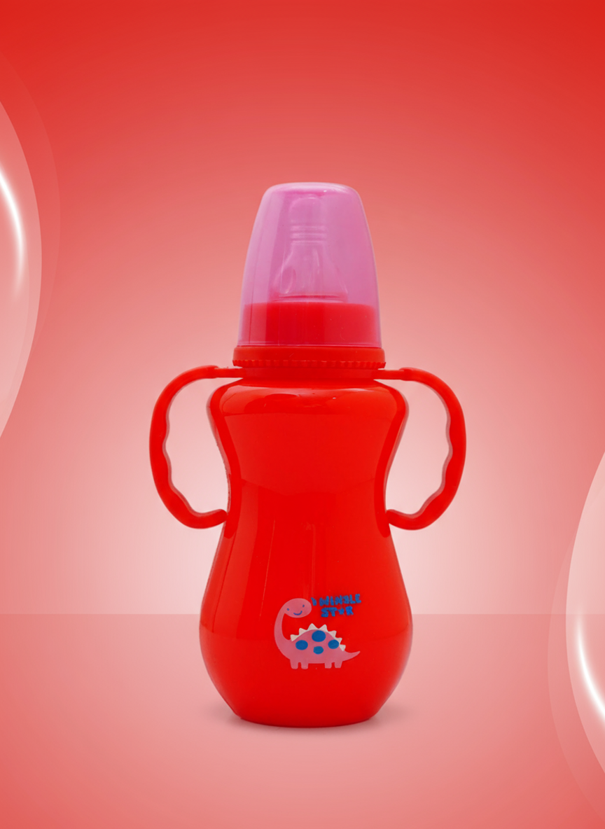 Twinkle Star Opaque Baby Feeder- With Handle (l / 270 Ml)