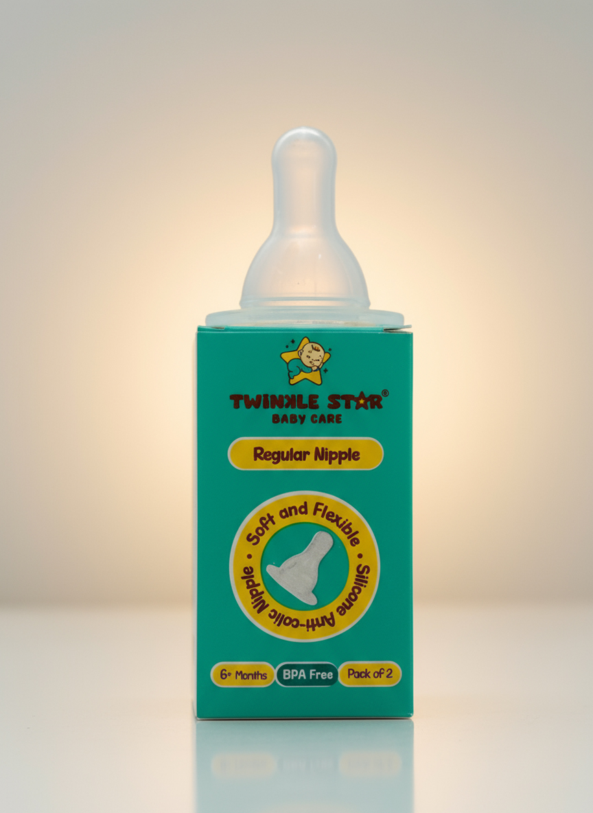 Twinkle Star Standard Neck Nipple (2 Nipples Pack	)